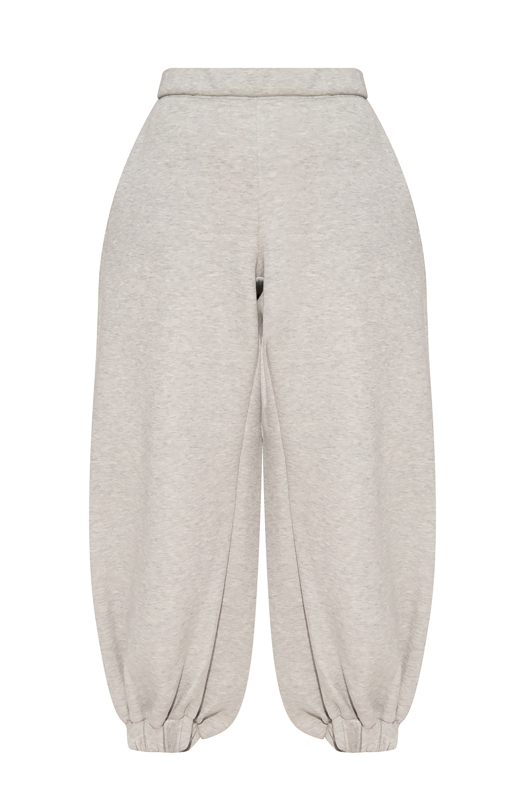 Grey Loose fitting sweatpants The Attico Satin Puff Extreme